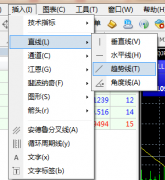 指标就可以自动在图标上